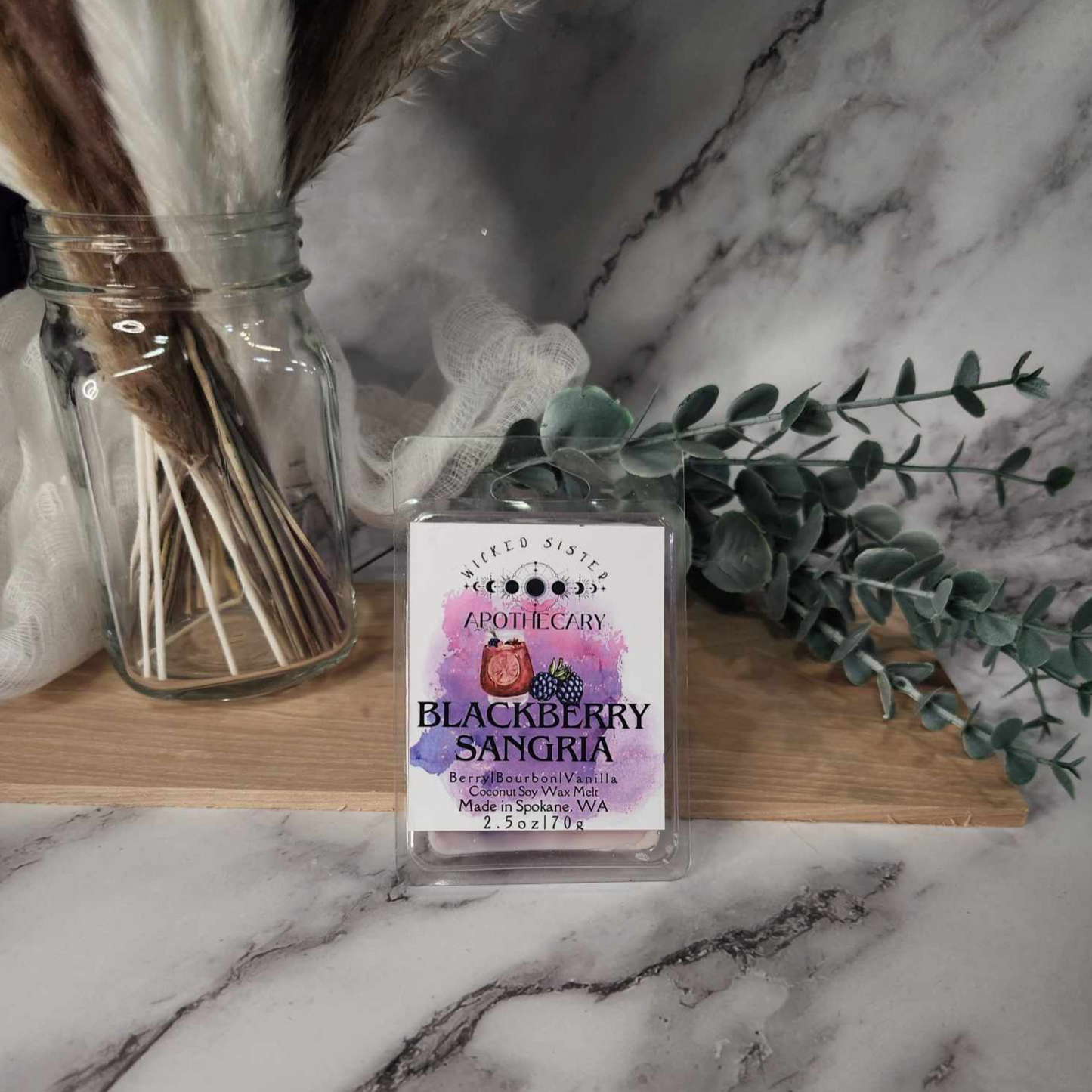 Blackberry Sangria coconut soy melt