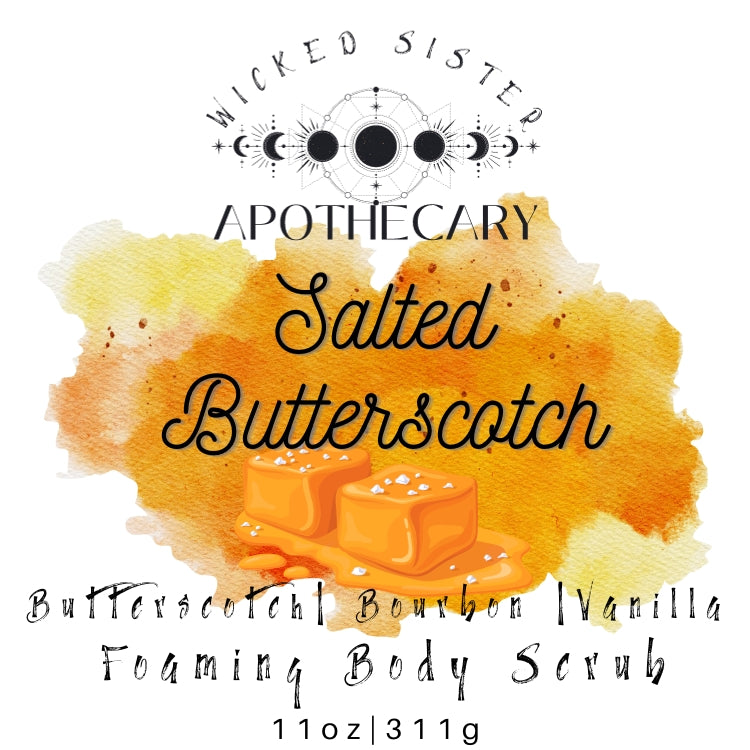 Salted Butterscotch Foaming Sugar Scub
