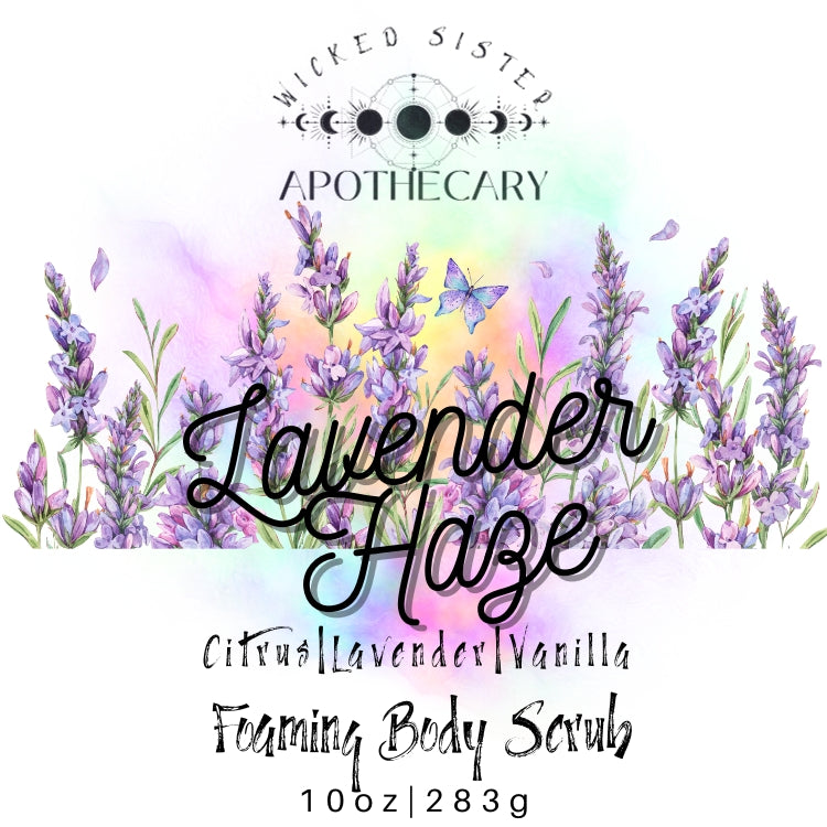 Lavender Haze Foaming Body Scub