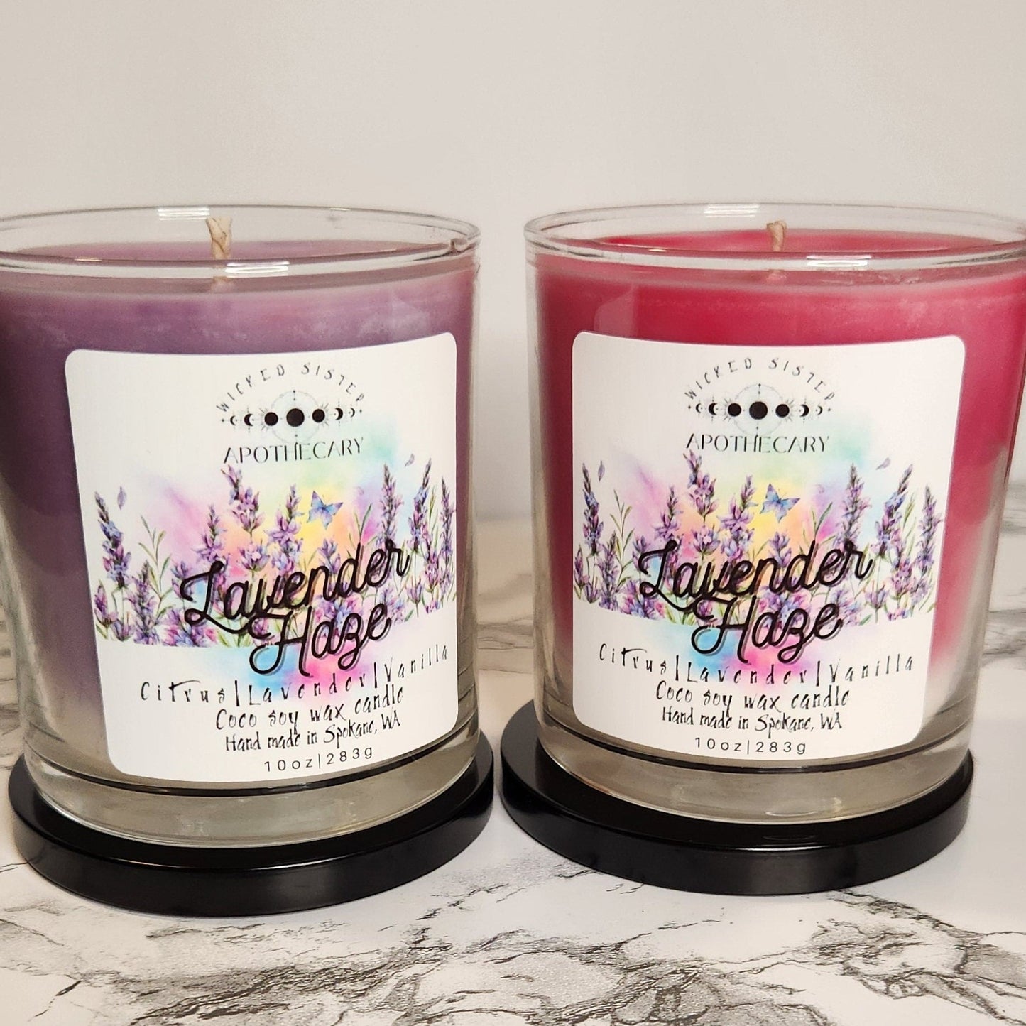 Lavender Haze Soy Wax Candle