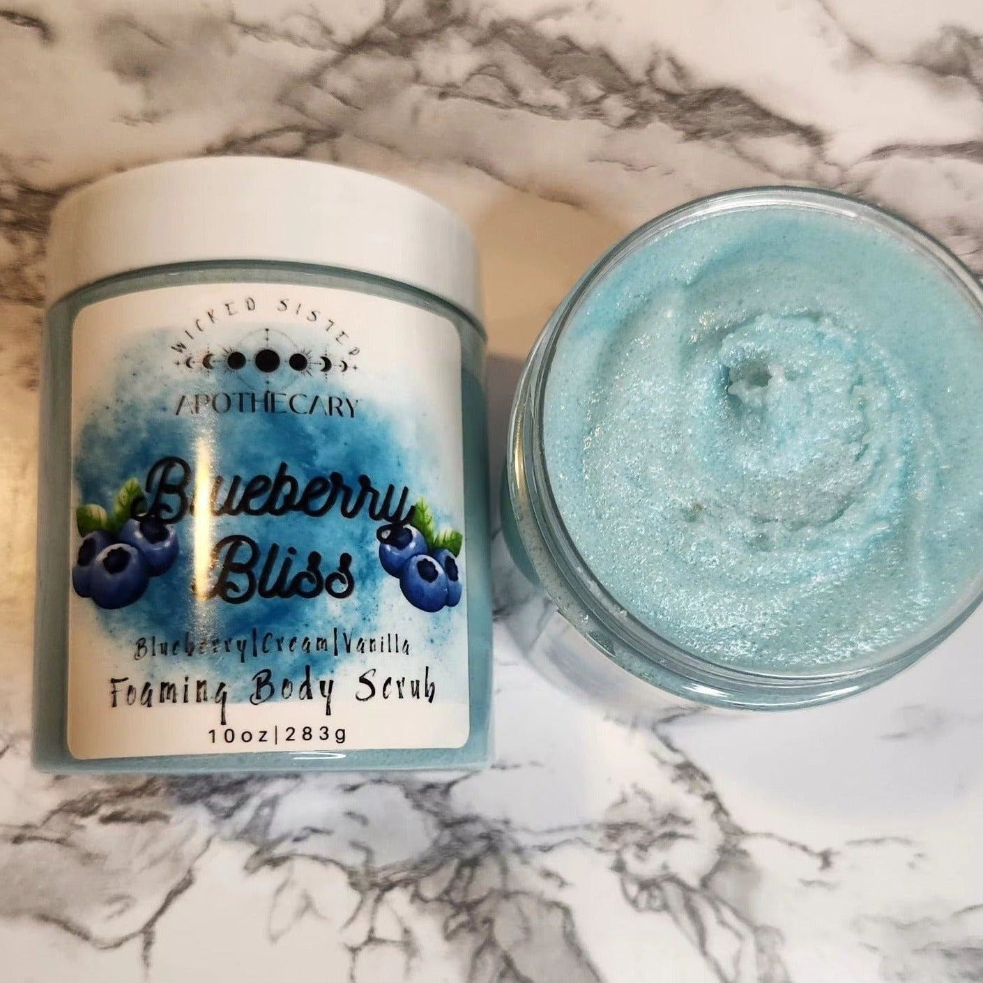 Blueberry Bliss Foaming Sugar Scrub