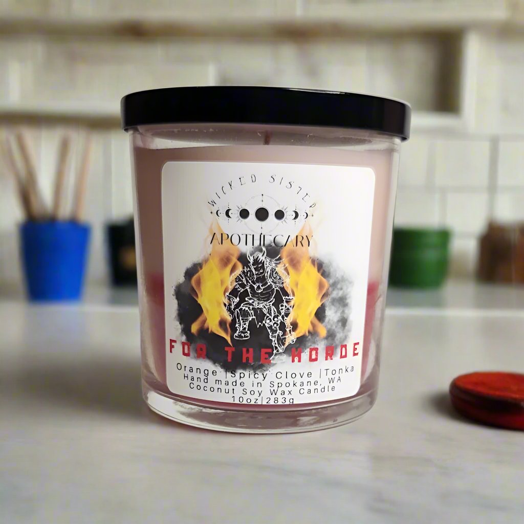 For the Horde Coconut Soy Wax Candle