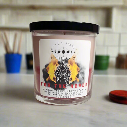 For the Horde Coconut Soy Wax Candle