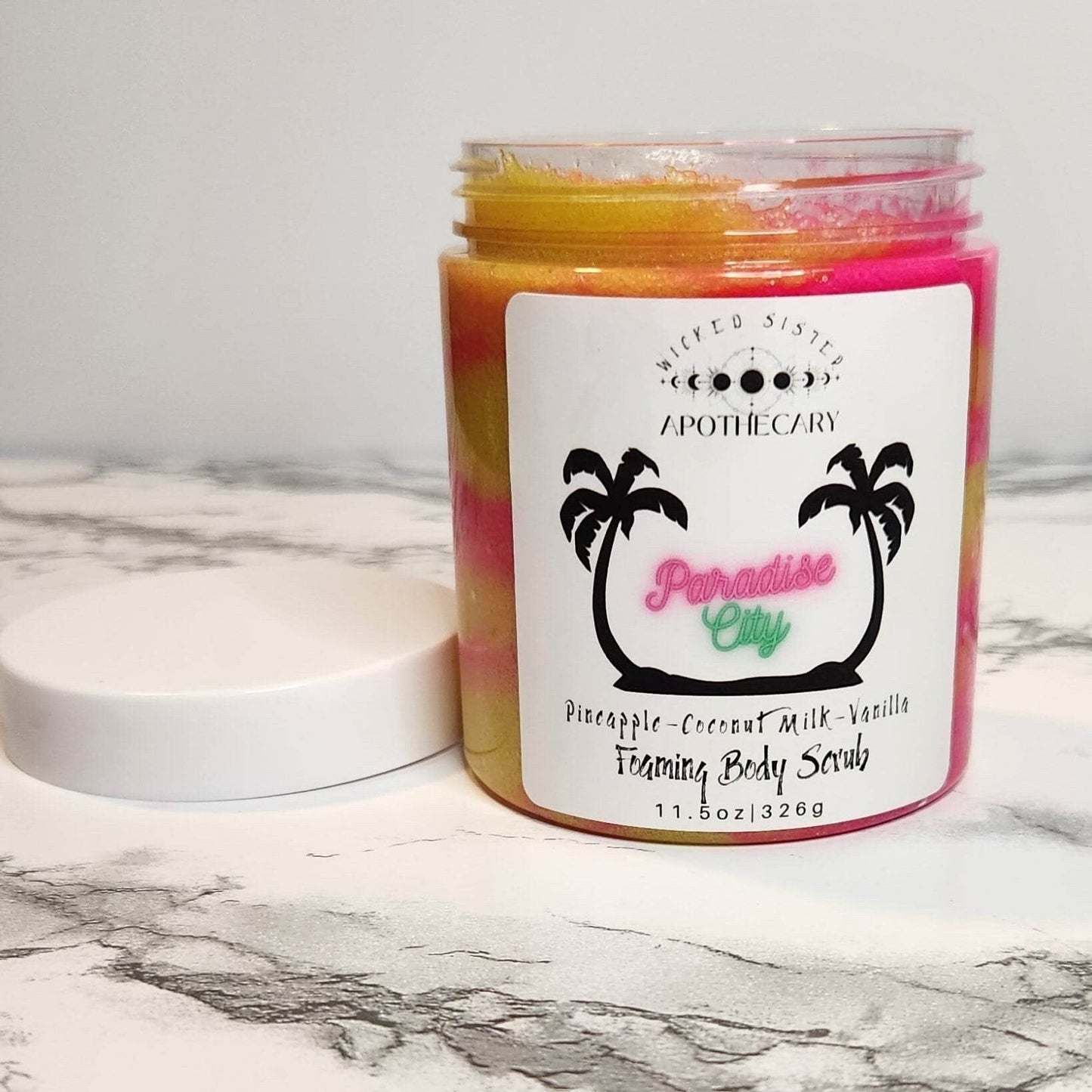 Paradise City Foaming Body Scrub