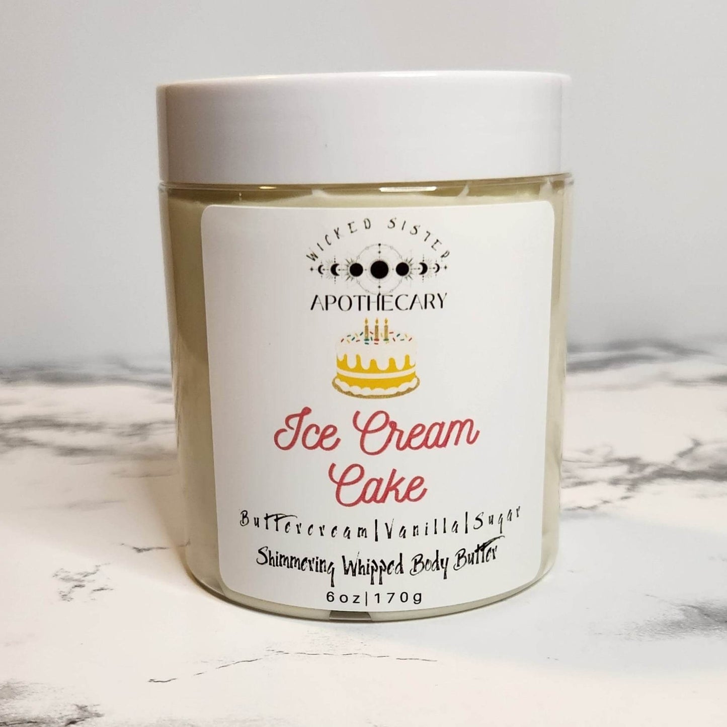 Ice Cream Cake Shimmering Whipped Body Butter