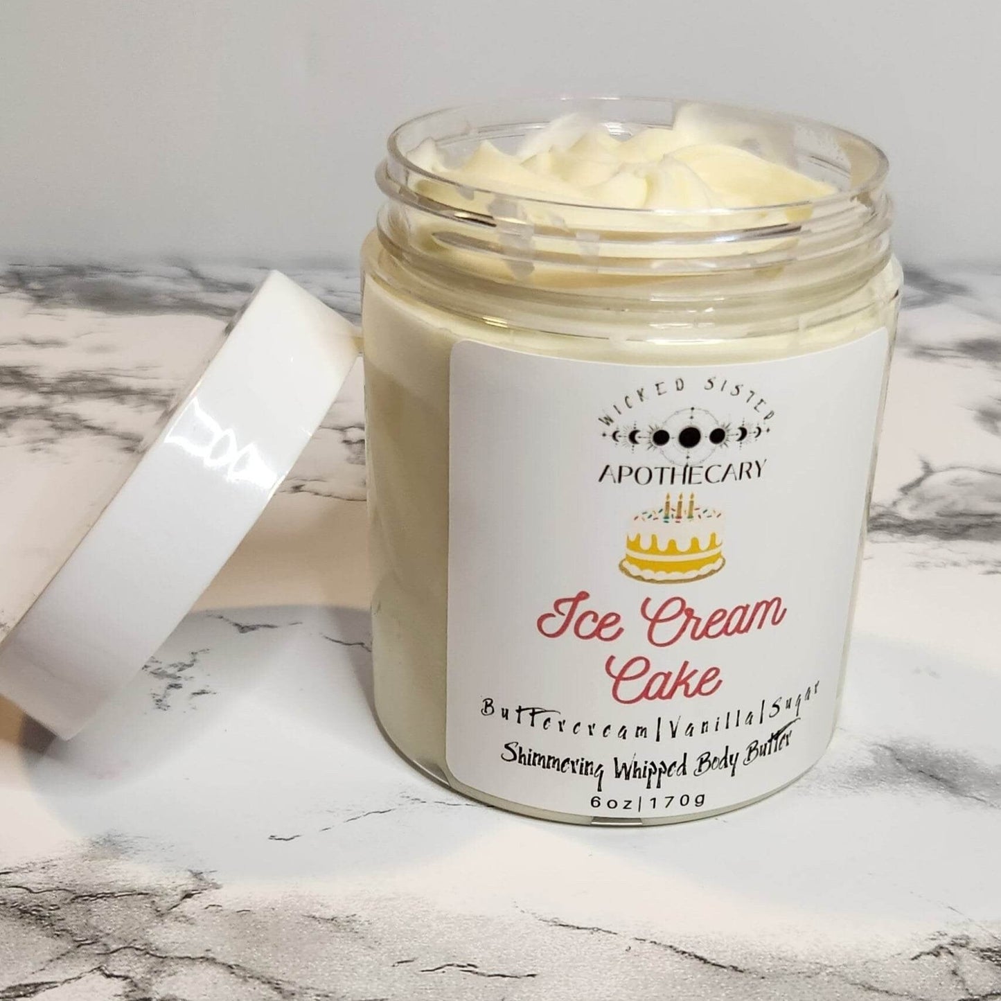 Ice Cream Cake Shimmering Whipped Body Butter