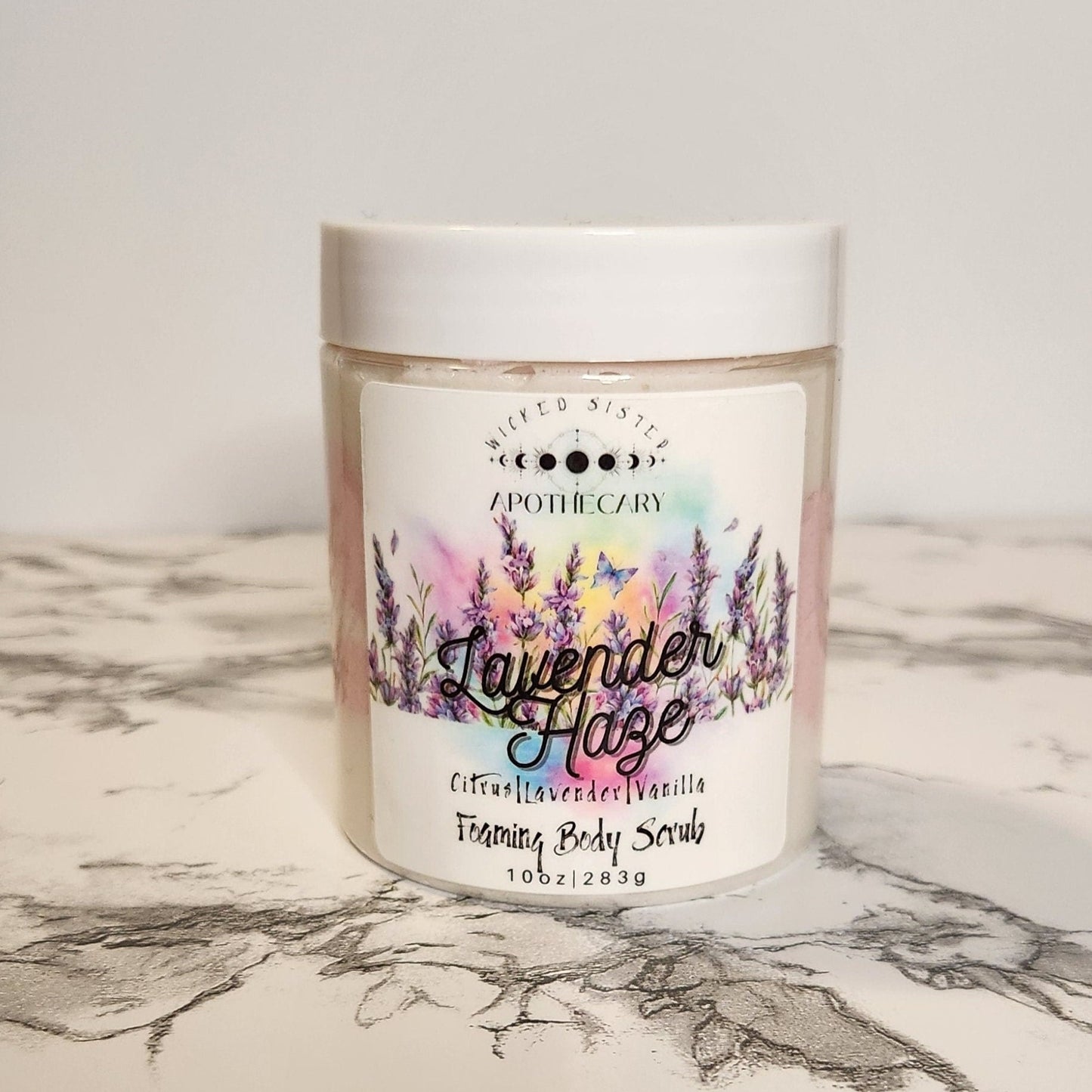 Lavender Haze Foaming Body Scub