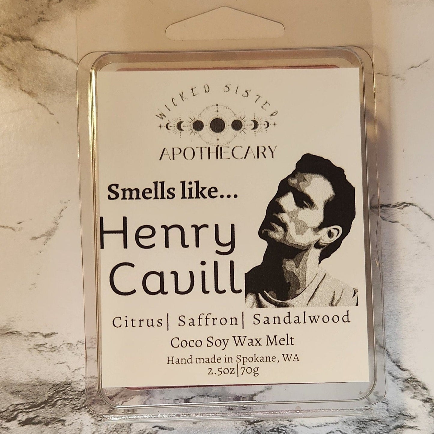 Smells like Henry Cavill wax melt