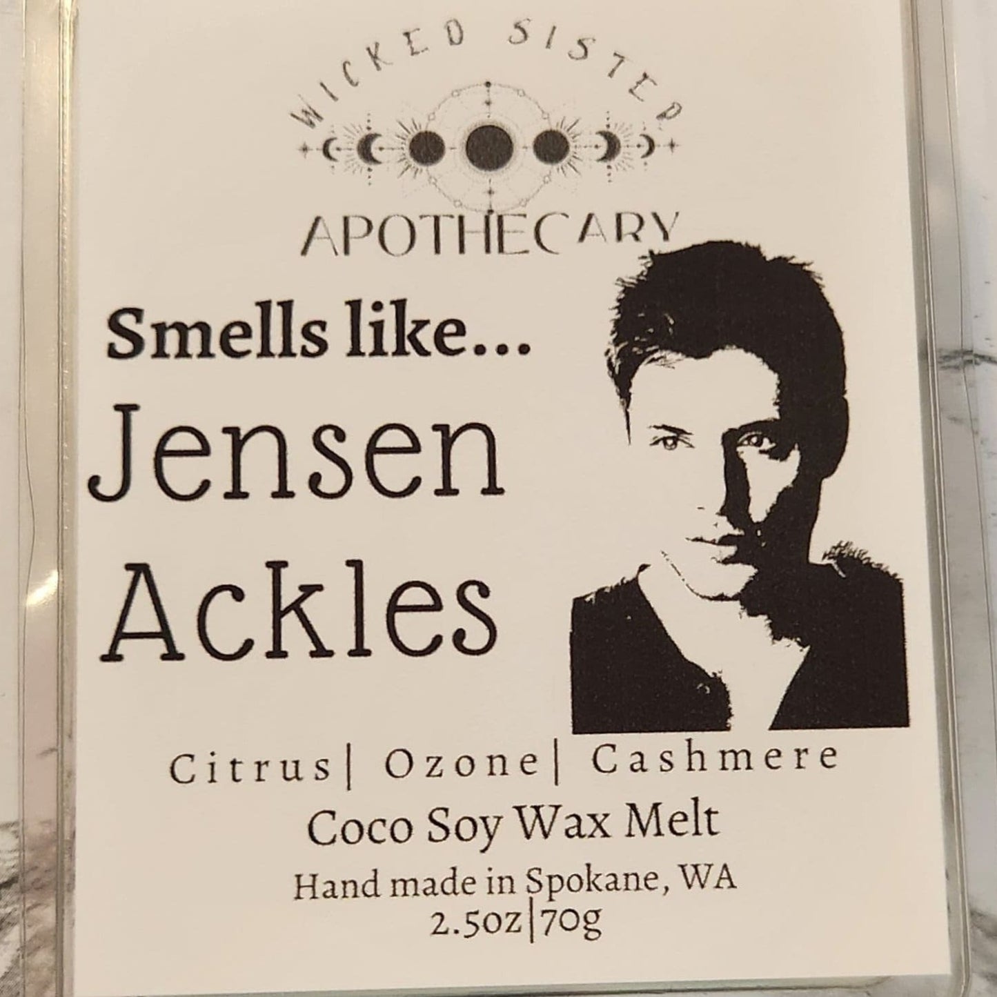 Smells like Jensen Ackles wax melt
