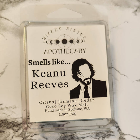 Smells like Keanu Reeves wax melt