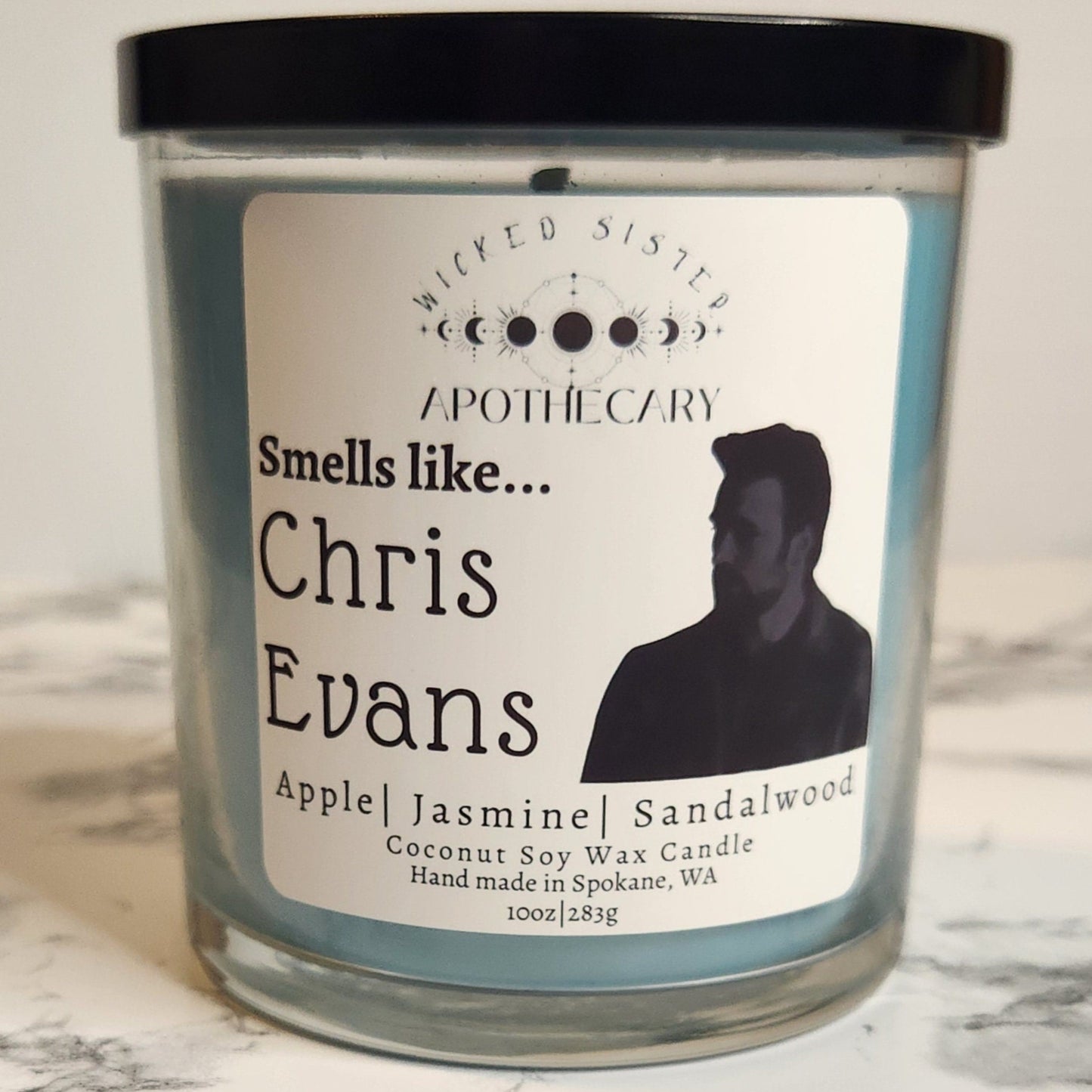 Smells like Chris Evans candle
