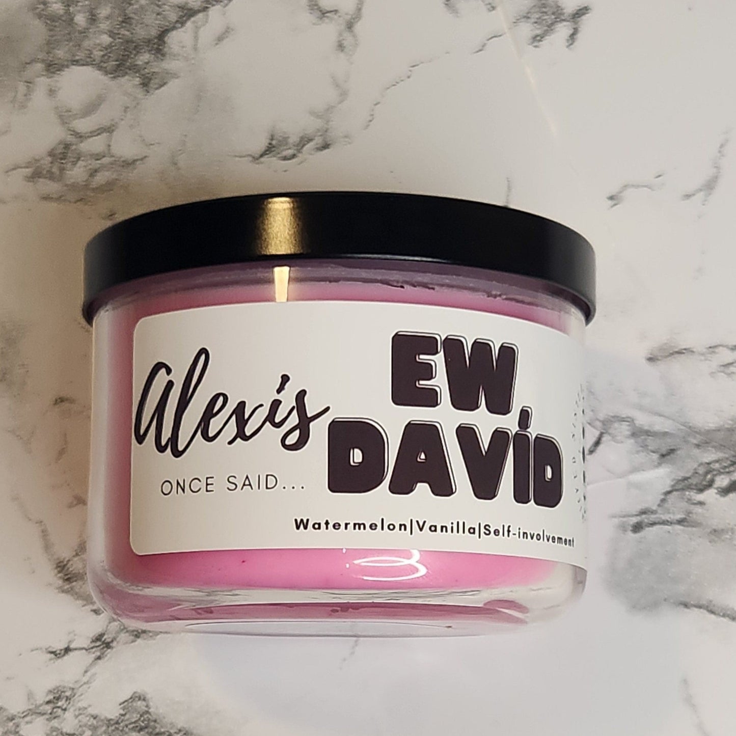 Alexis- Ew, David coconut soy wax candle