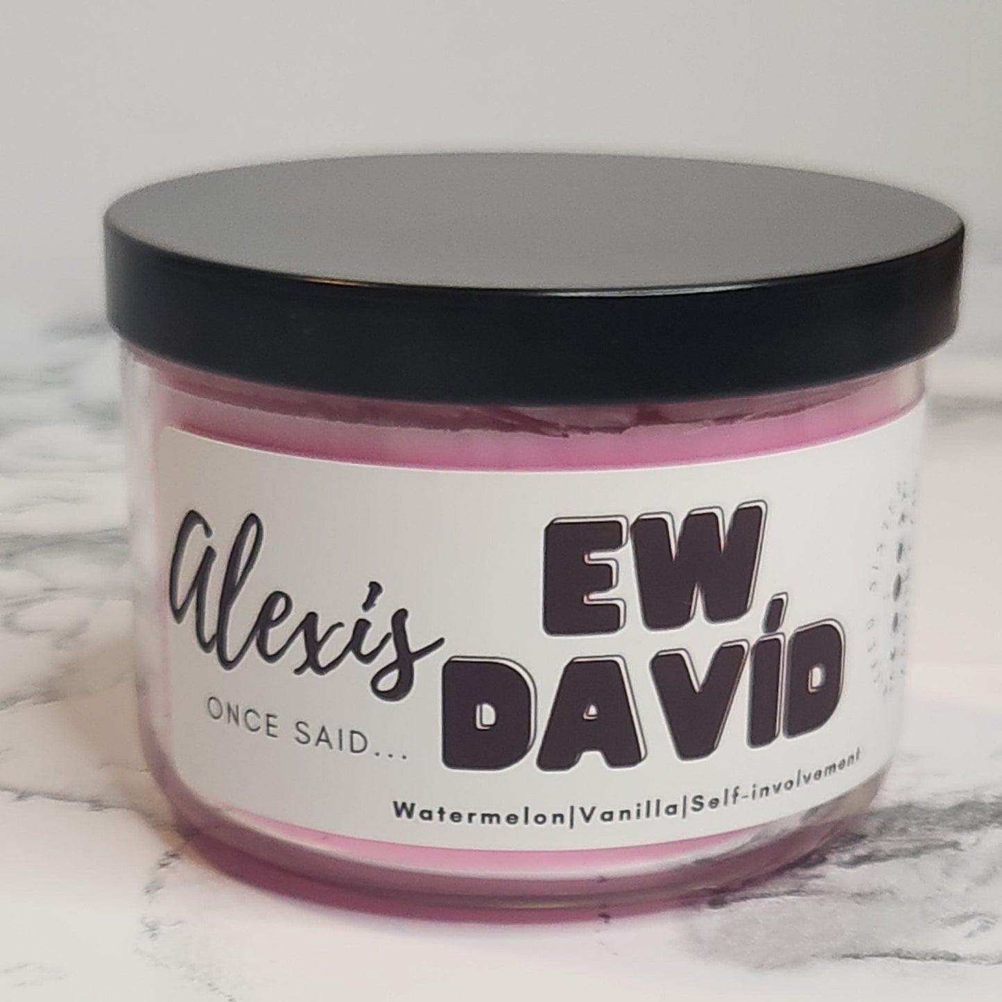 Alexis- Ew, David coconut soy wax candle
